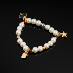 Rouge Charm Bracelet (Black Spade, Star, Good Luck)