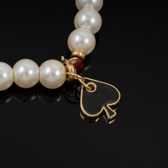 Rouge Charm Bracelet (Black Spade, Star, Good Luck)