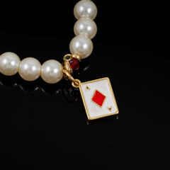 Rouge Charm Bracelet (Red Diamond, Bottle, Small Clear Martini)