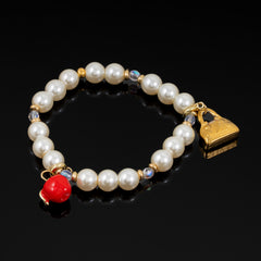 Roulette Charm Bracelet (Apple, Big Purse)