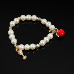 Roulette Charm Bracelet (Small Sparkly Martini, Apple)