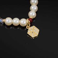 Rouge Charm Bracelet (Red Heart, Dice, Good Luck)