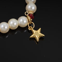 Rouge Charm Bracelet (Black Spade, Star, Good Luck)