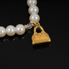 Roulette Charm Bracelet (Apple, Big Purse)