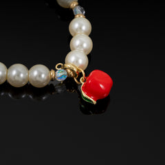 Roulette Charm Bracelet (Small Sparkly Martini, Apple)