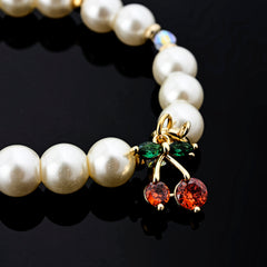 Roulette Charm Bracelet (Cherry, Louis Vuitton Purse)