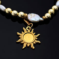 Isola Charm Bracelet (Postcard, Sun, Spotted Blue Starfish)
