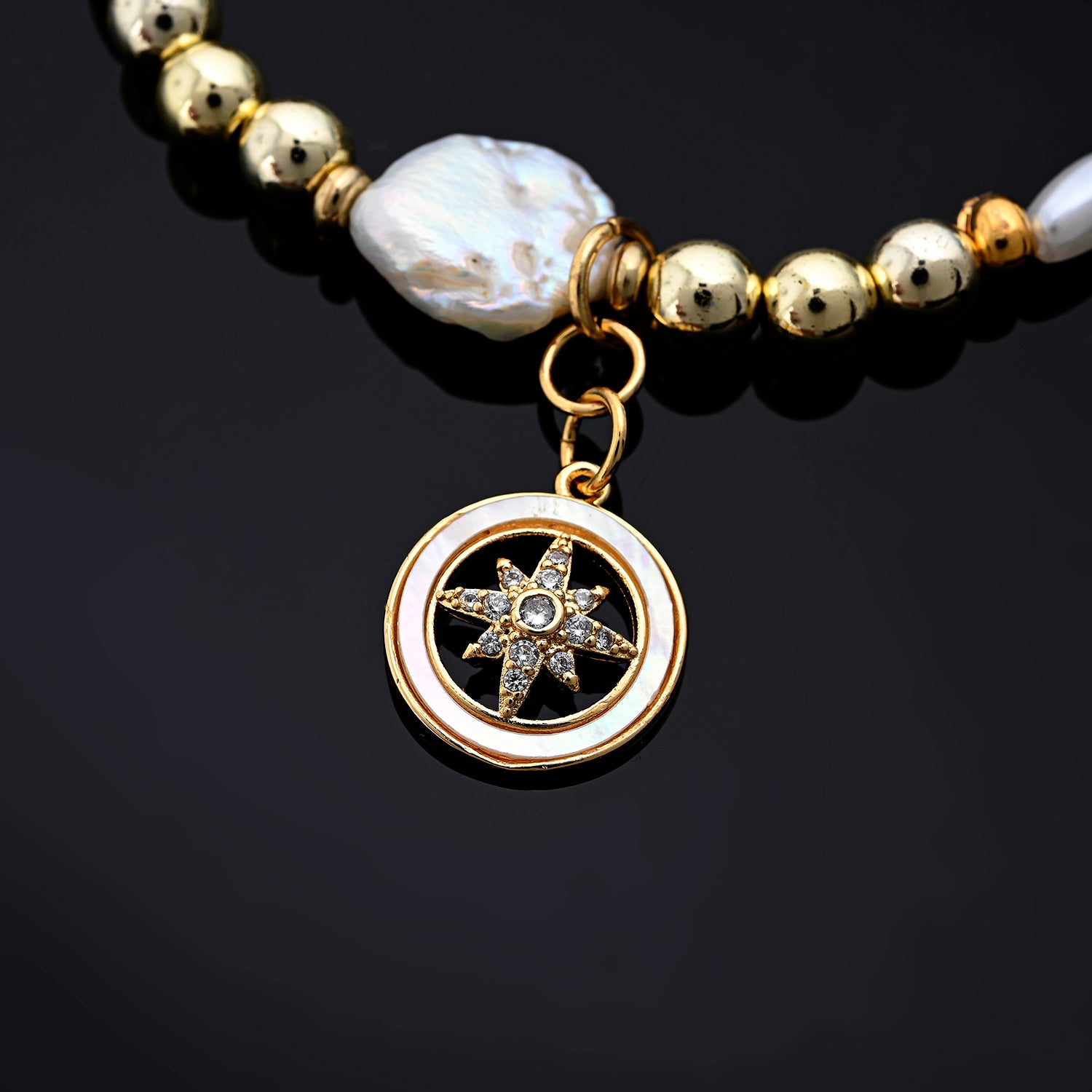 Isola Charm Bracelet (Turtle, Compass, Postcard)