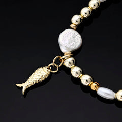 Isola Charm Bracelet (Lobster, Fish, Spotted Blue Starfish)