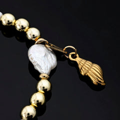 Isola Charm Bracelet (Turtle, Seashell, Blue Starfish)