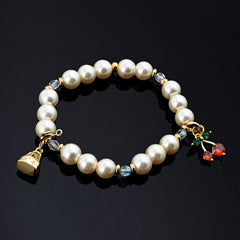 Roulette Charm Bracelet (Cherry, Louis Vuitton Purse)