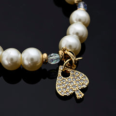 Roulette Charm Bracelet (Star, Sparkly Spade)