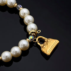 Roulette Charm Bracelet (Big Purse, Red Heart)